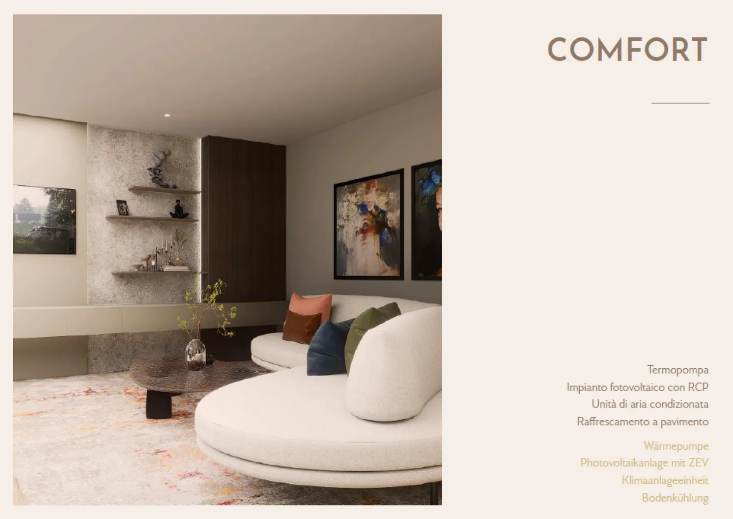 Appartements de 2.5-5.5 pièces dans la Résidence Alle Campagne, confort et design moderne - Photo 3 sur 11