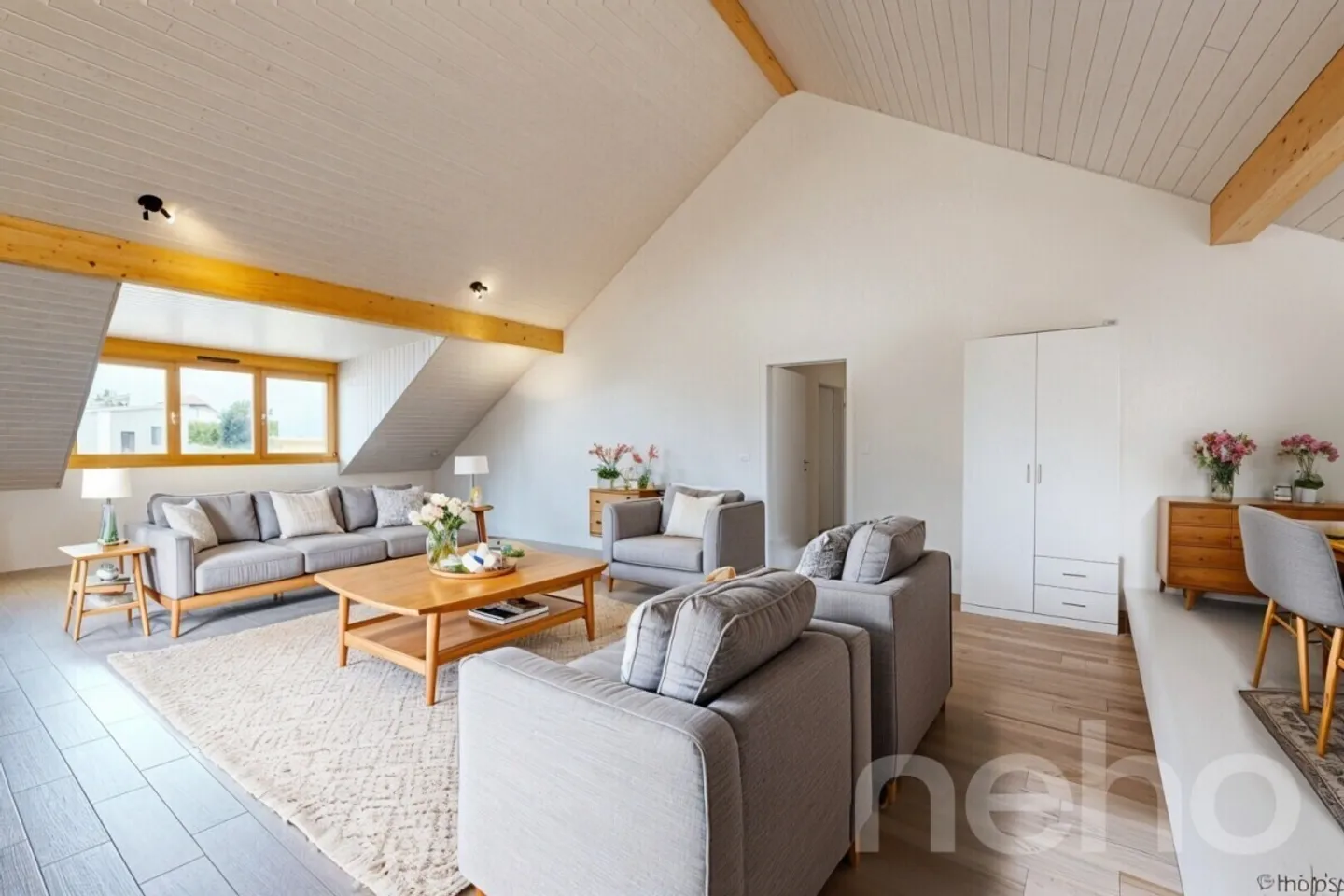 Helles Penthouse mit großzügigen Volumen - Foto 3 von 12