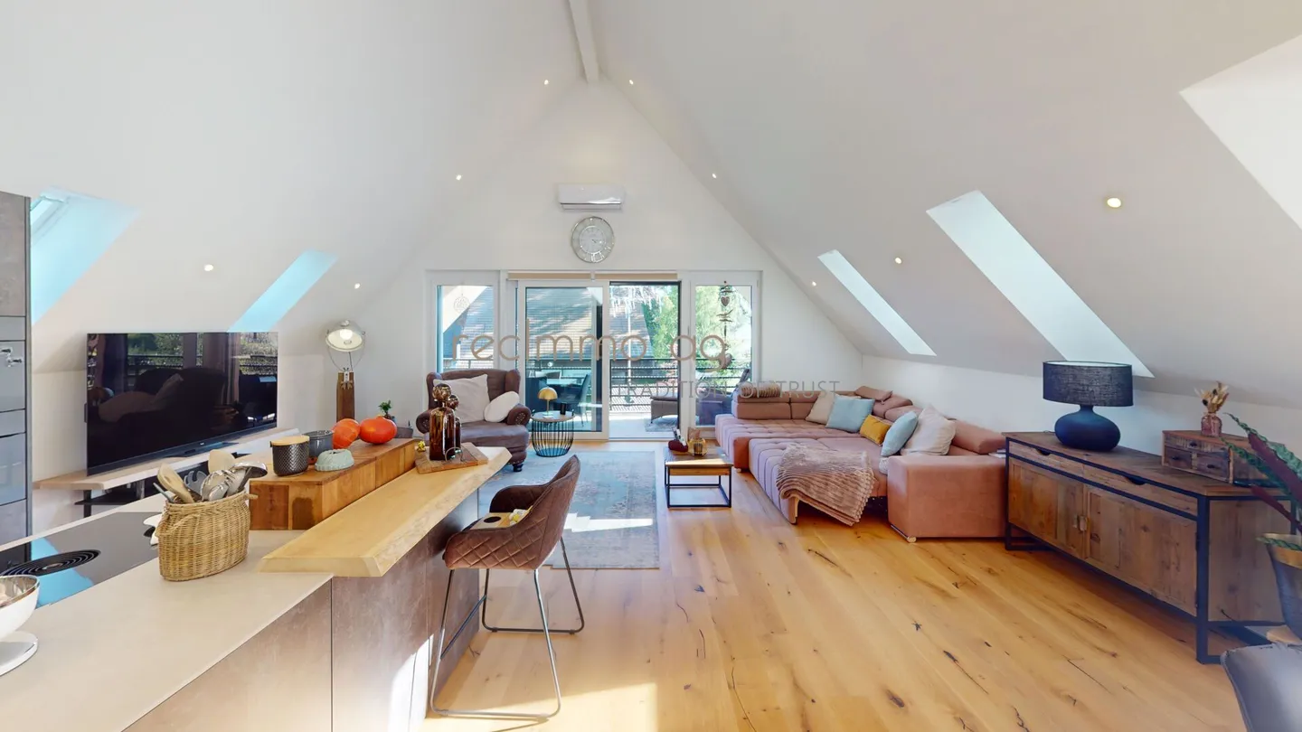 Moderno appartamento attico 3.5 stanze a Buttwil - Lussuoso, luminoso e soleggiato - Foto 3 di 9