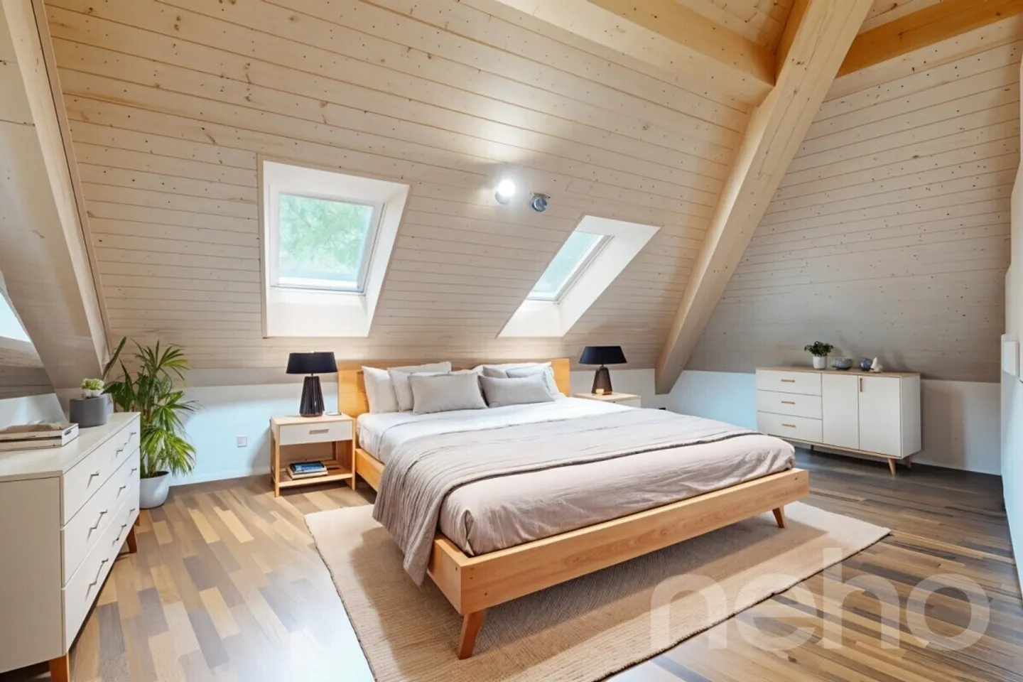 Helles Penthouse mit großzügigen Volumen - Foto 5 von 12