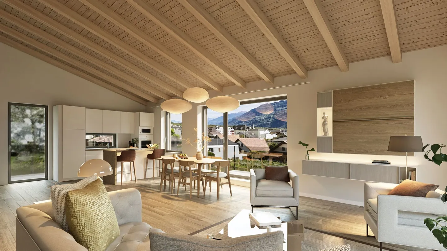 Die Weinberge der Arche - 4,5 Zimmer in einem Gebäude mit 4 Wohnungen - Foto 5 von 13