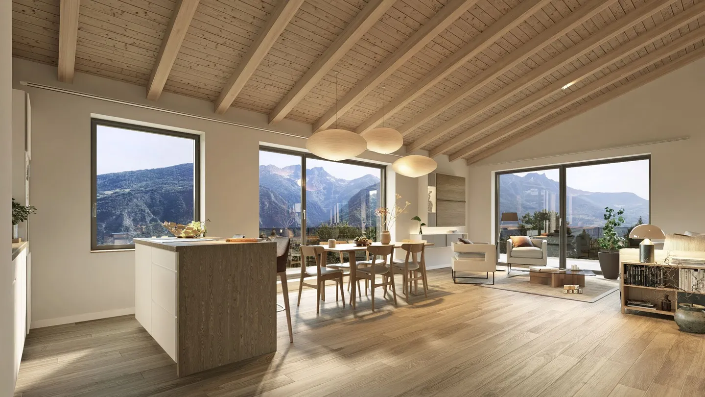 Die Weinberge der Arche - 4,5 Zimmer in einem Gebäude mit 4 Wohnungen - Foto 4 von 13