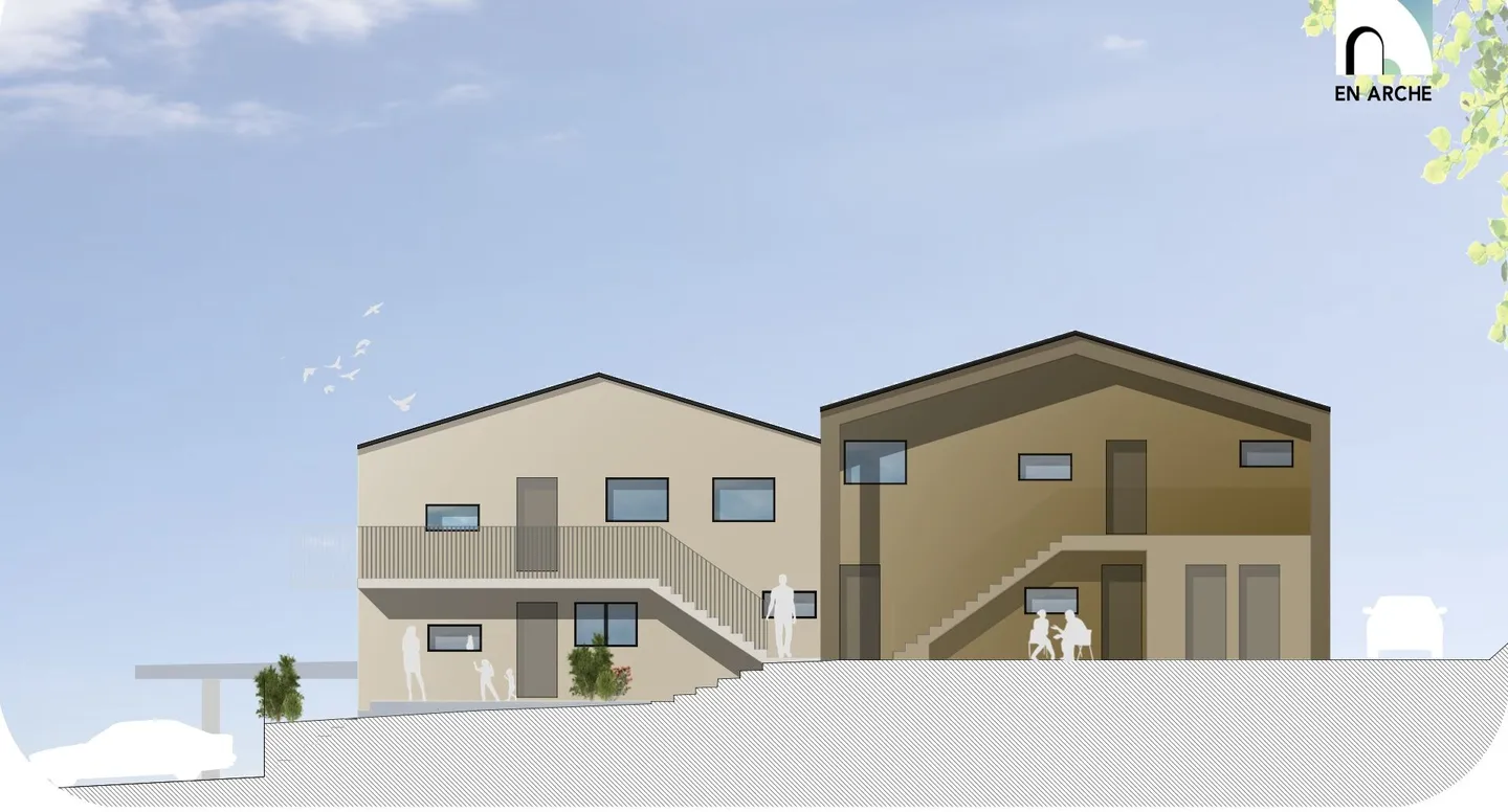 Die Weinberge der Arche - 4,5 Zimmer in einem Gebäude mit 4 Wohnungen - Foto 9 von 13