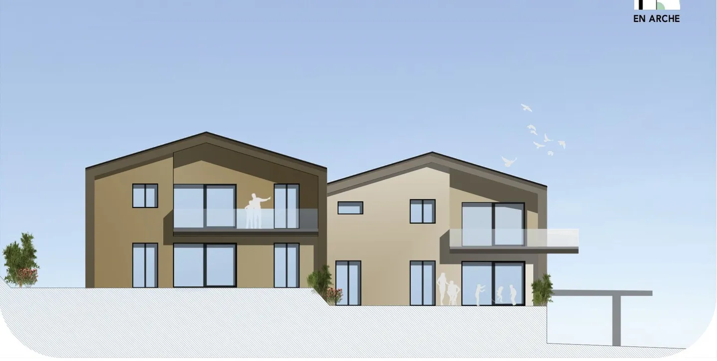 Die Weinberge der Arche - 4,5 Zimmer in einem Gebäude mit 4 Wohnungen - Foto 8 von 13