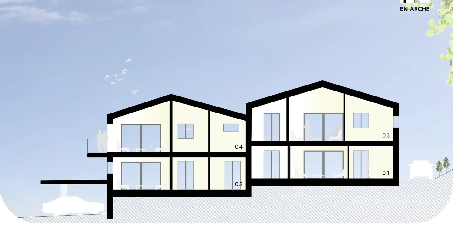 I Vigneti dell'Arca - 3,5 stanze in un edificio con 4 appartamenti - Foto 11 di 15