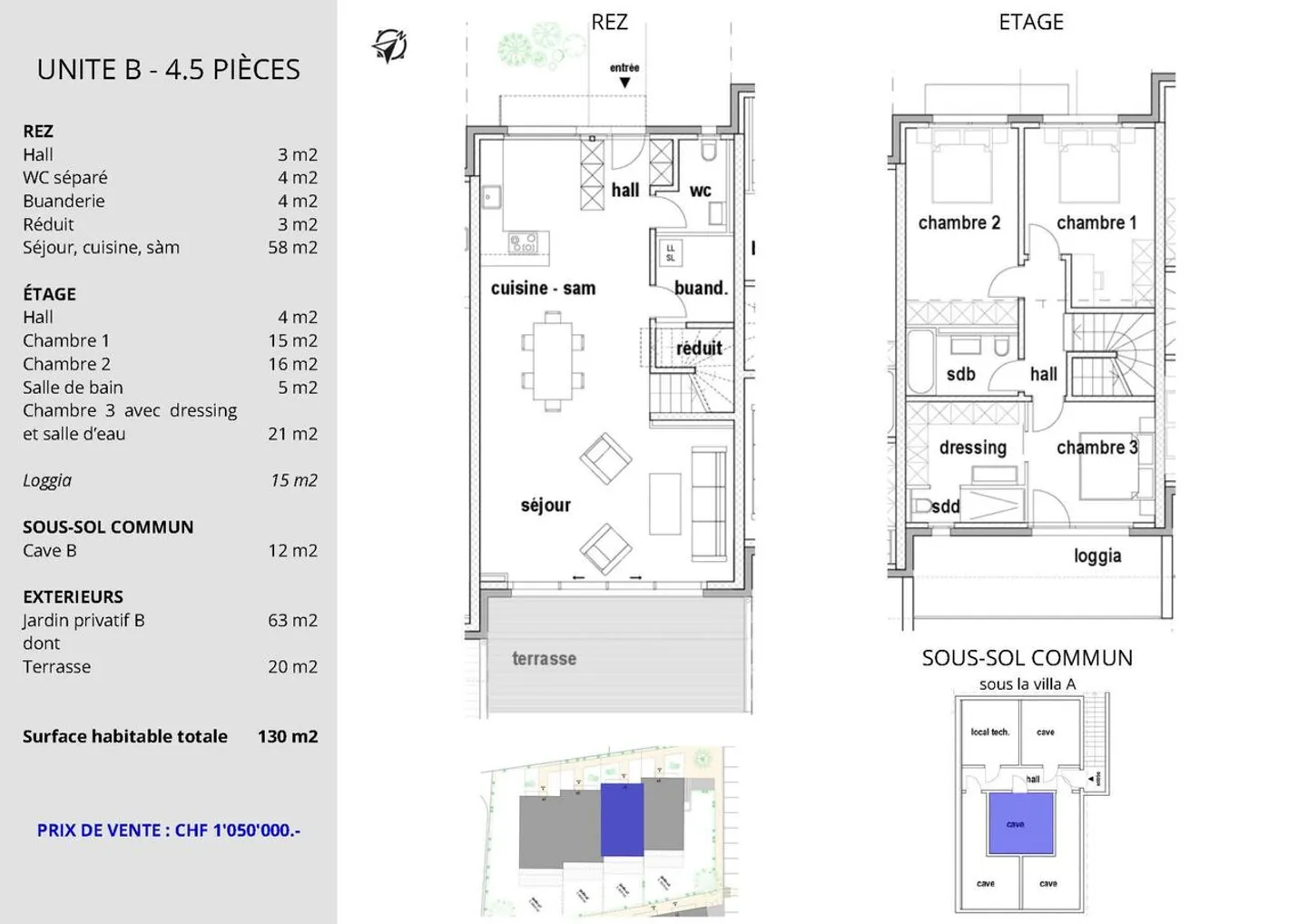Aristea – Maison mitoyenne - lot B - Foto 6 di 8