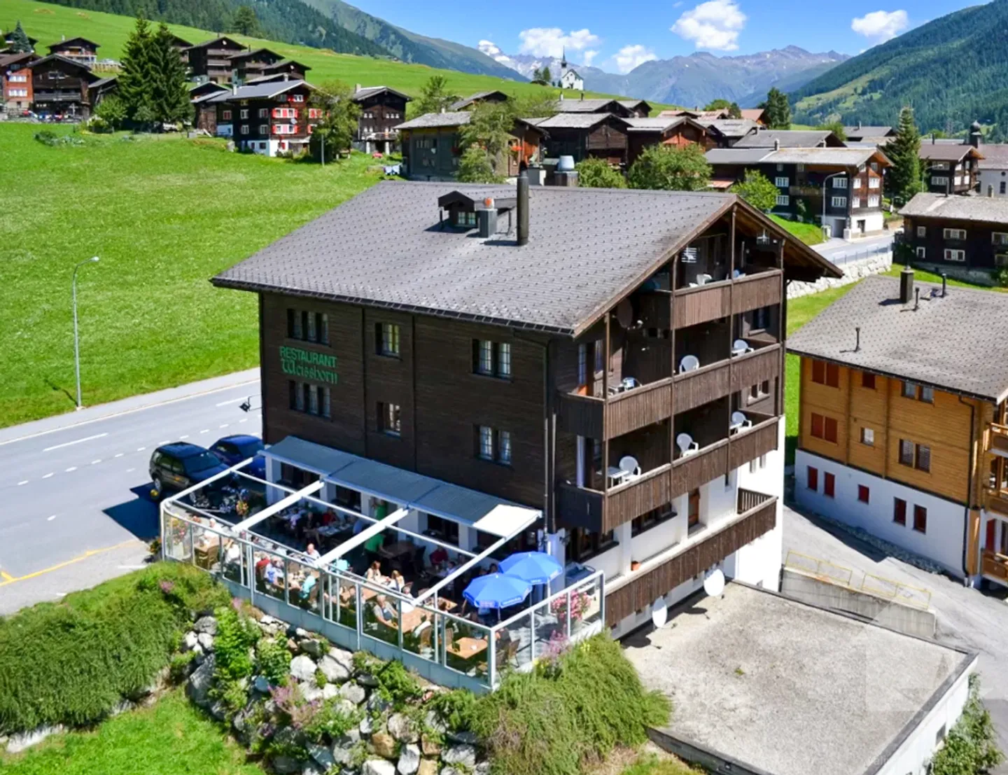 Hotel in a sensational location in Ritzingen, Valais - Photo 1 of 9