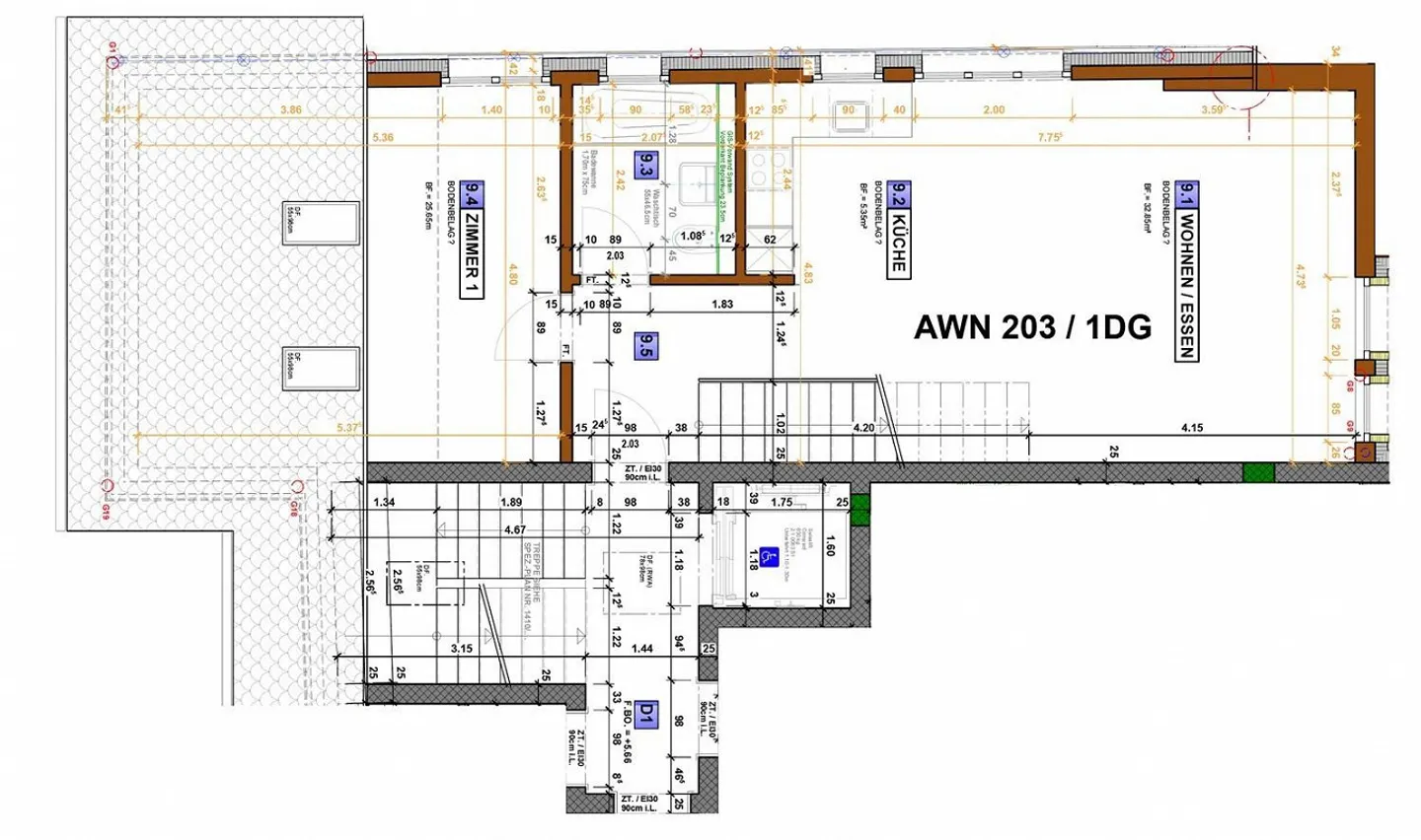 schöne moderne 3 Zimmer Maisonette Wohnung - Foto 17 von 18