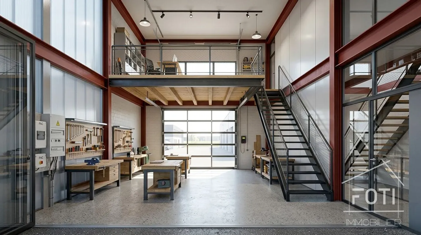 Spazio Commerciale, Artigianale o Industriale Modulare di 102 m² a Collombey-Muraz - Foto 1 di 4
