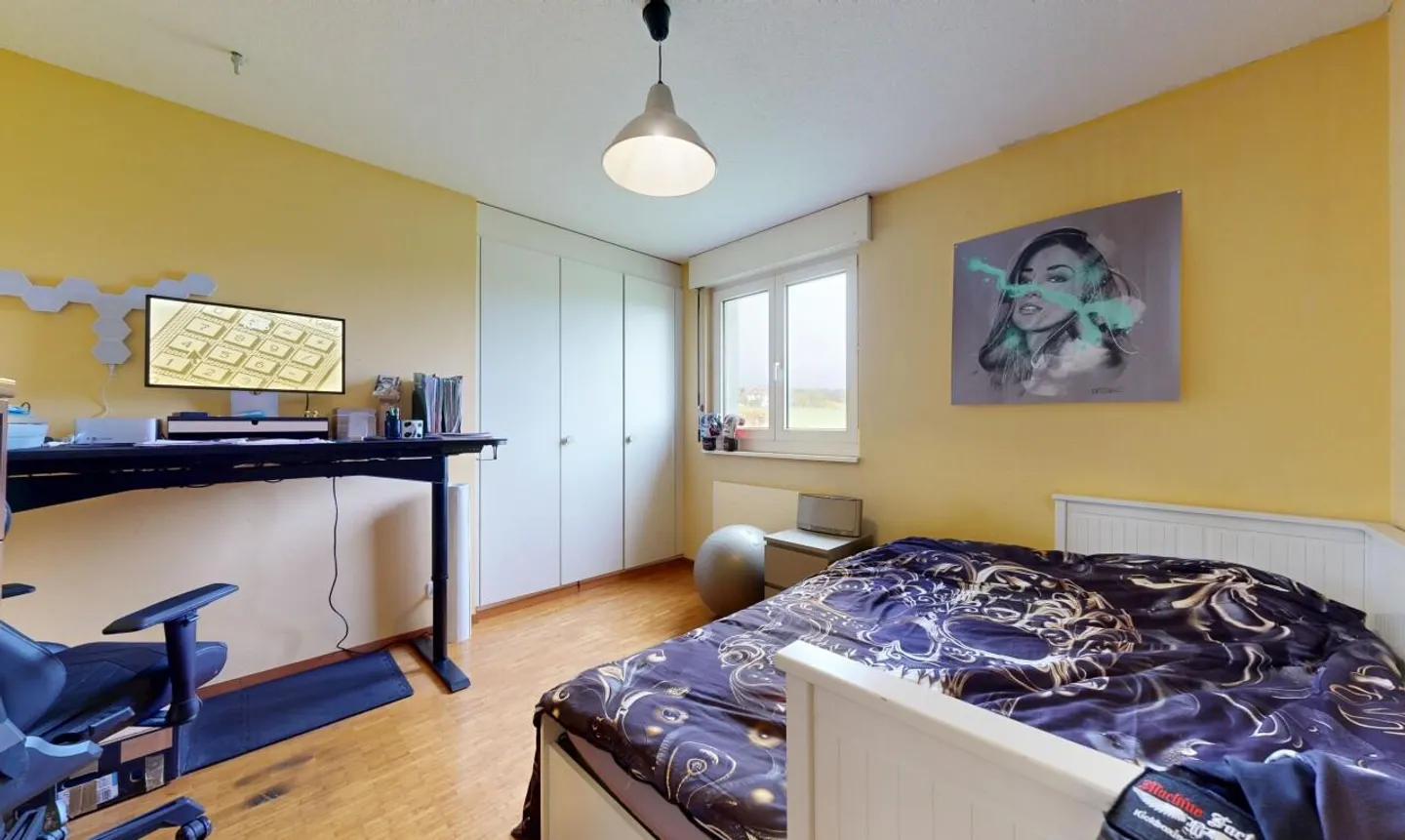 3,5-Zimmer-Wohnung mit Garten in einer grünen Umgebung - Foto 4 von 10