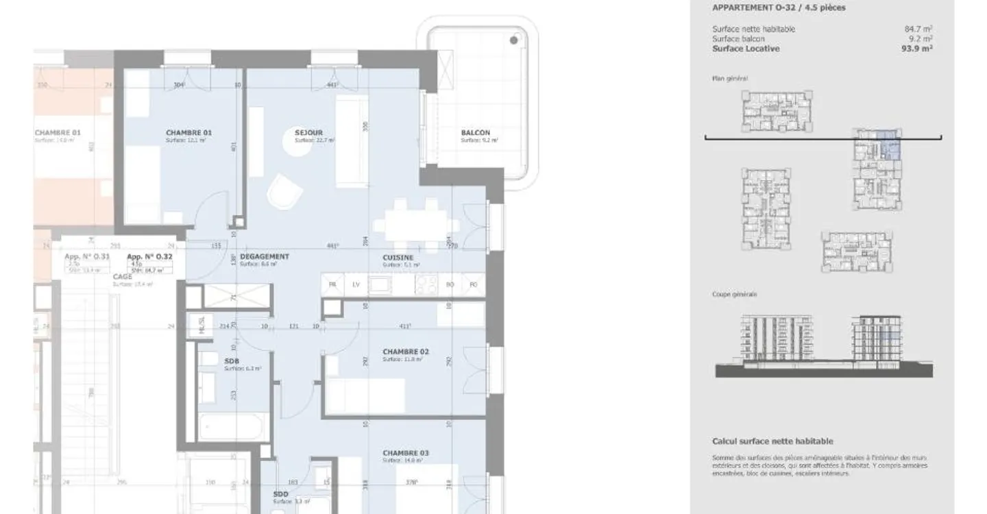 Appartement moderne dans écoquartier - Photo 9 sur 11
