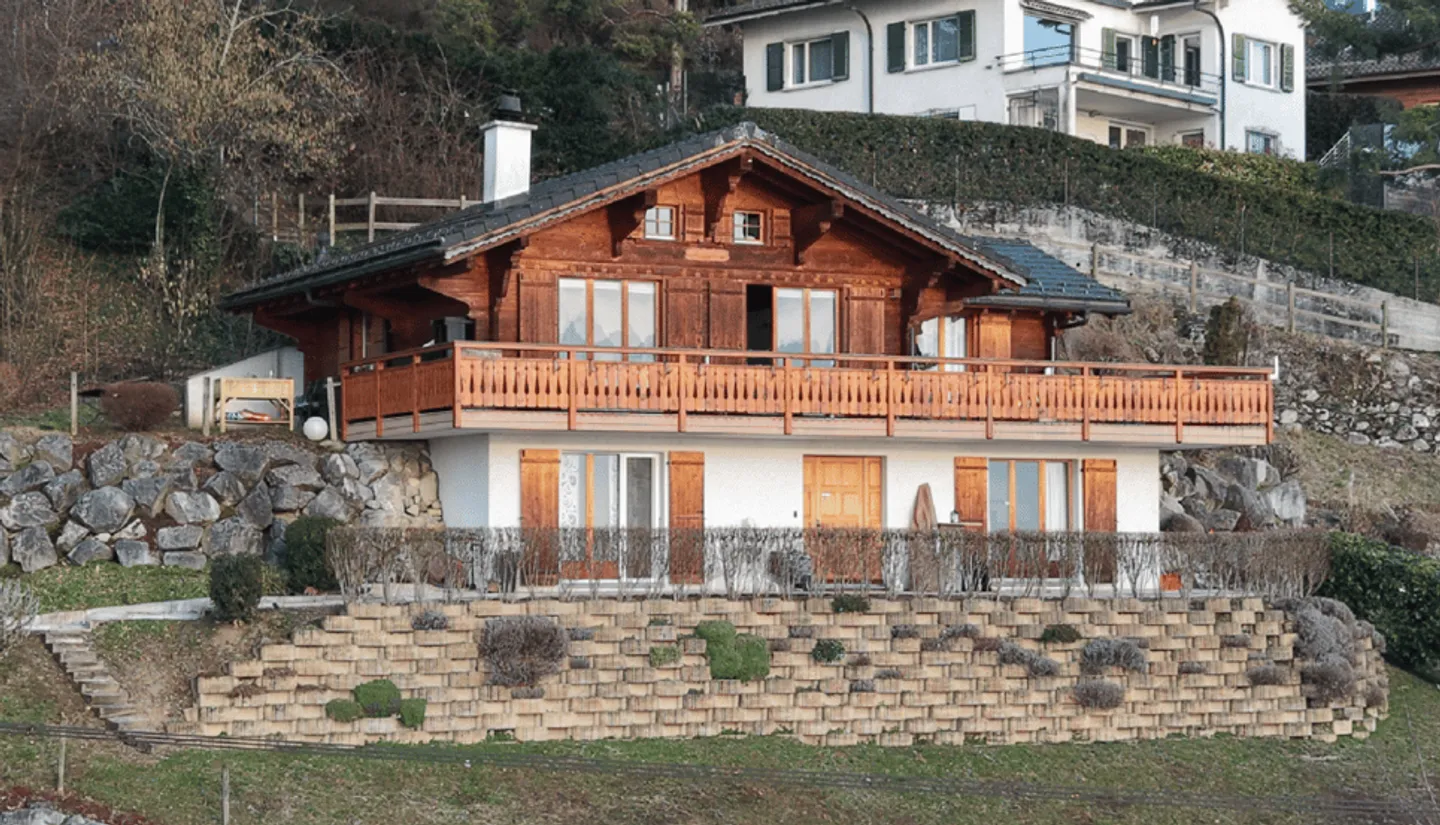 Chalet with Lake and Mountain Views - Photo 1 of 13