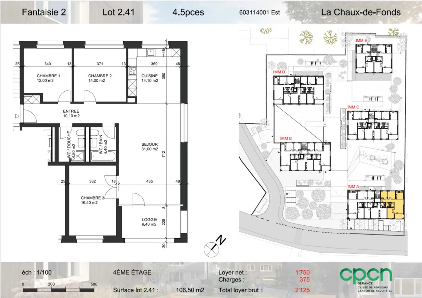 Sehr schöne 4,5-Zimmer-Wohnung komplett neu mit Balkon-Loggia - Foto 12 von 12