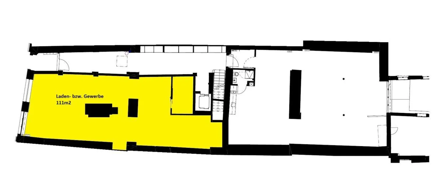 Espace commercial dans un bon emplacement piéton - Photo 2 sur 4