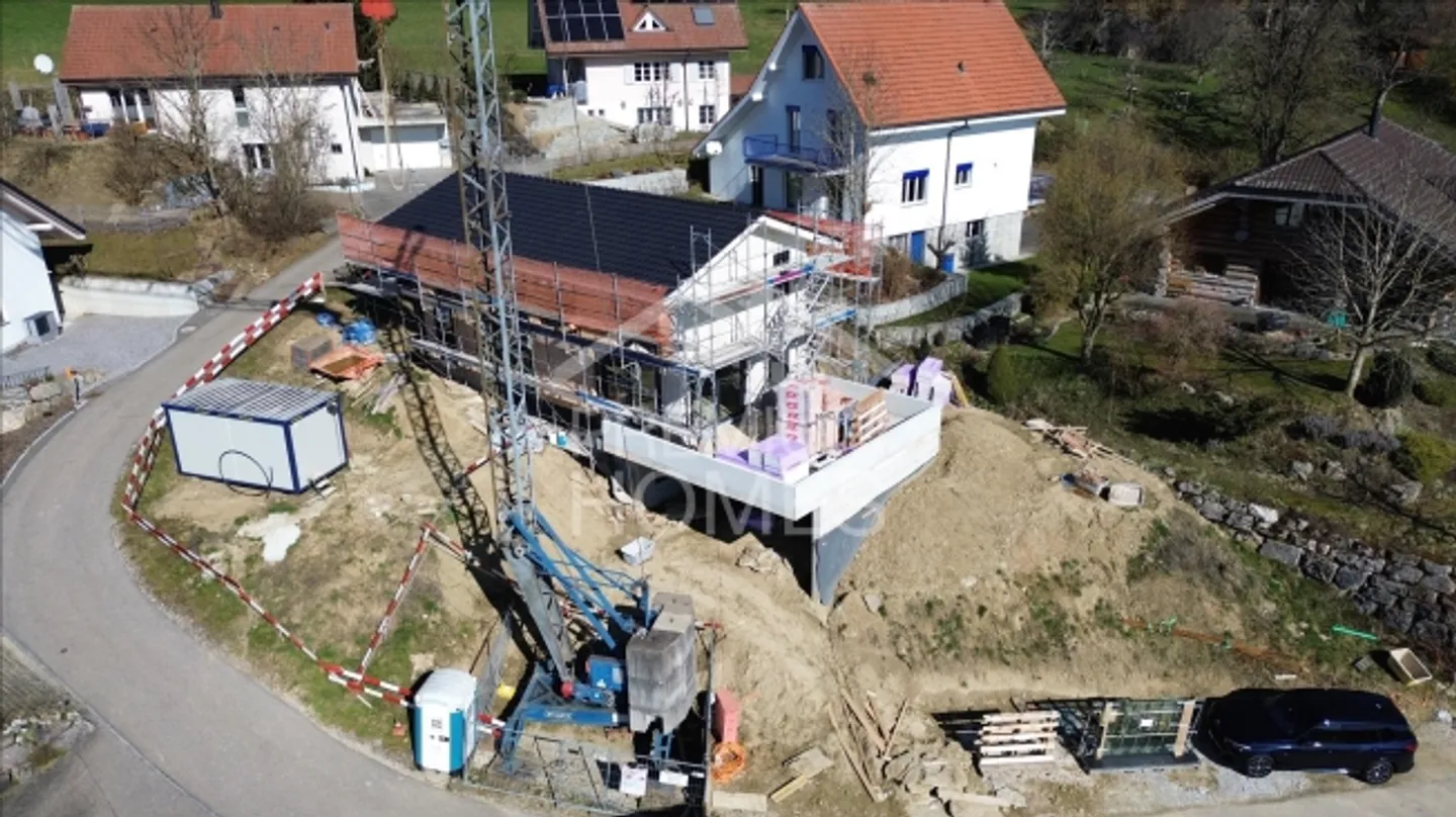 Nouvelle maison individuelle de 5,5 pièces à Leimiswil - Photo 1 sur 4