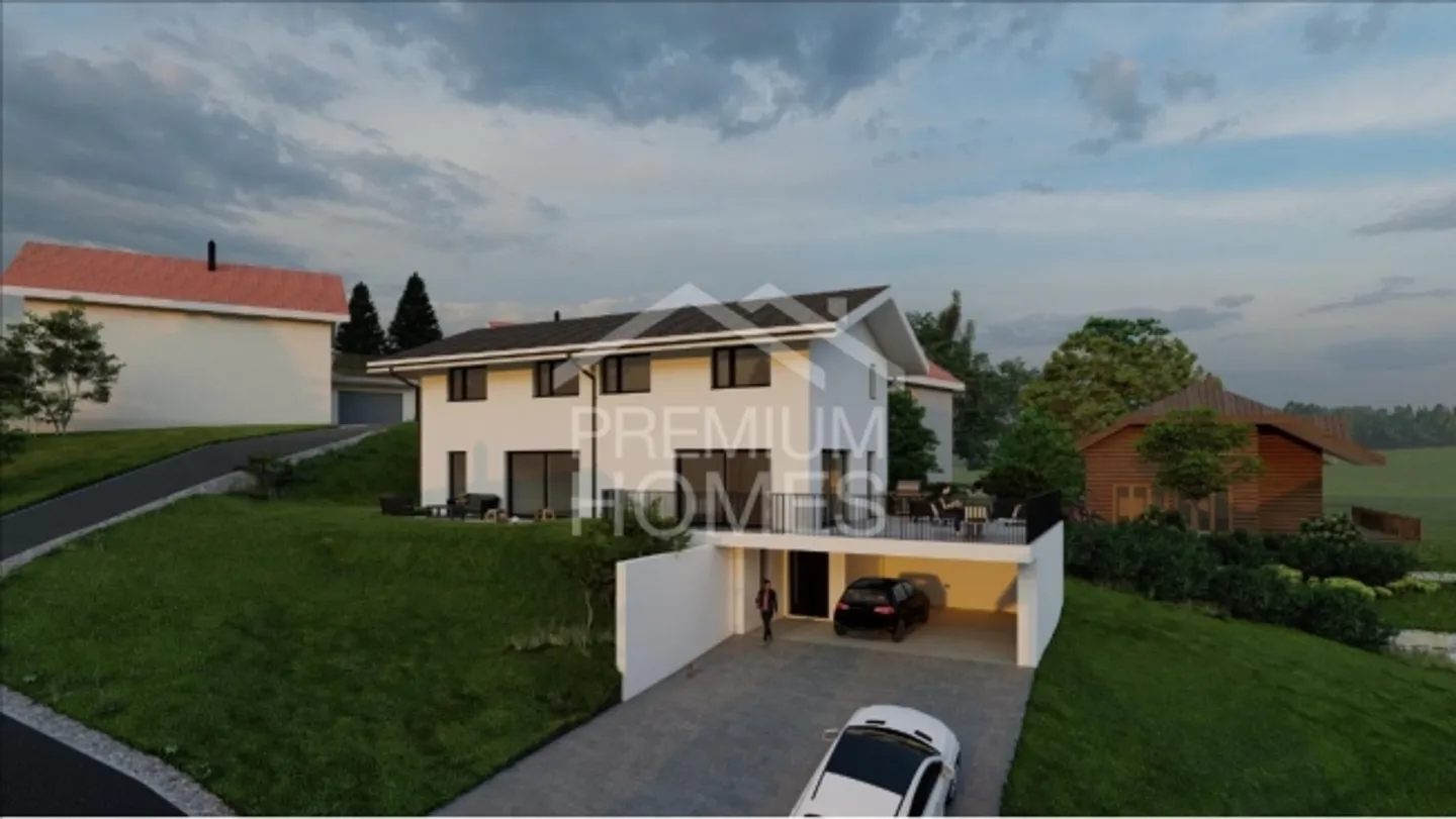 Nouvelle maison individuelle de 5,5 pièces à Leimiswil - Photo 2 sur 4