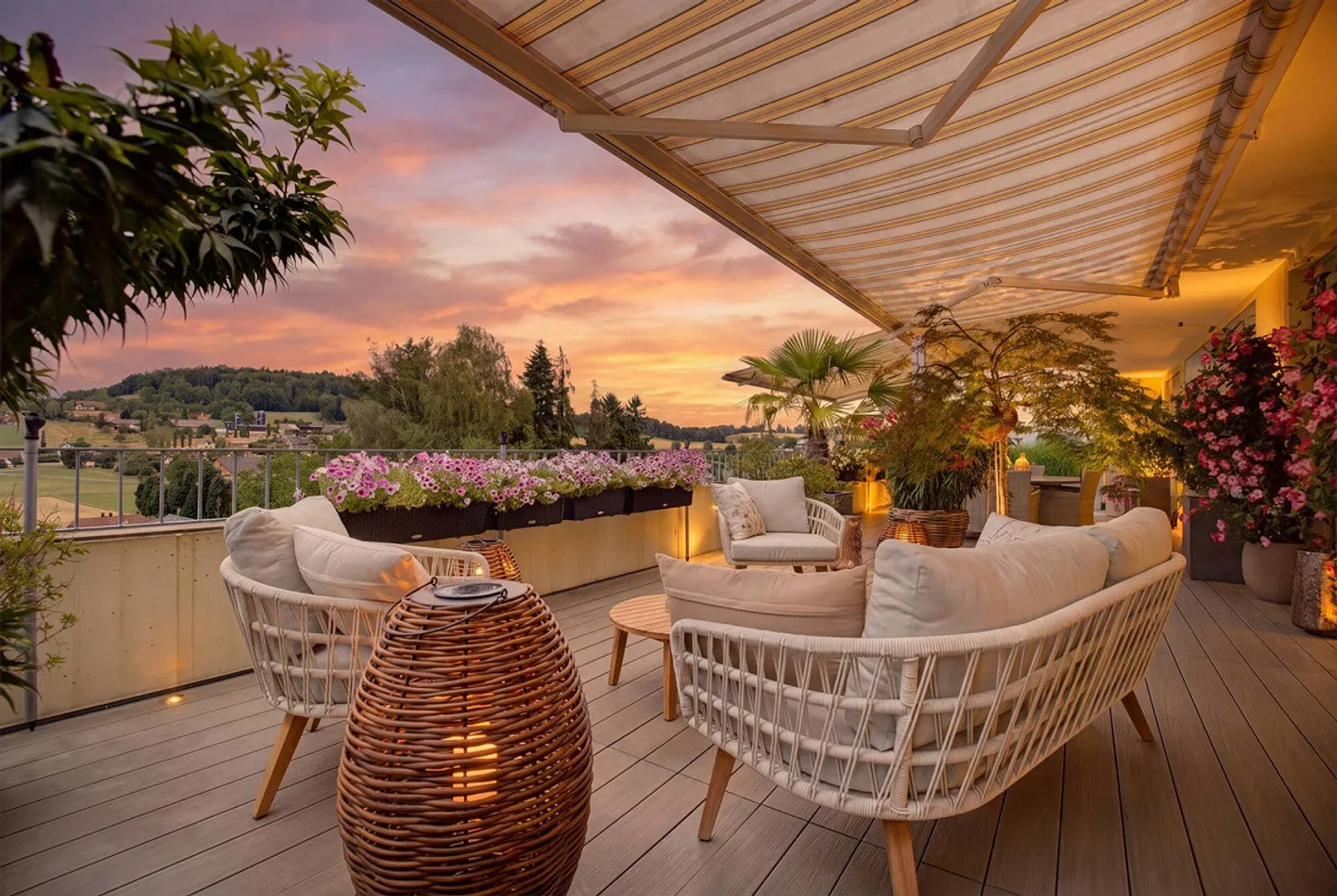 OASIS DE TERRASSE DANS LE CALME DE HÄGGLINGEN - Photo 1 sur 5