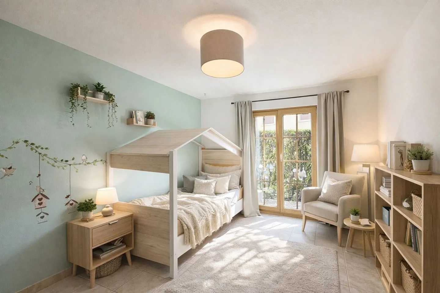 Bel appartement de 4,5 pièces avec grand jardin privé - Photo 4 sur 8