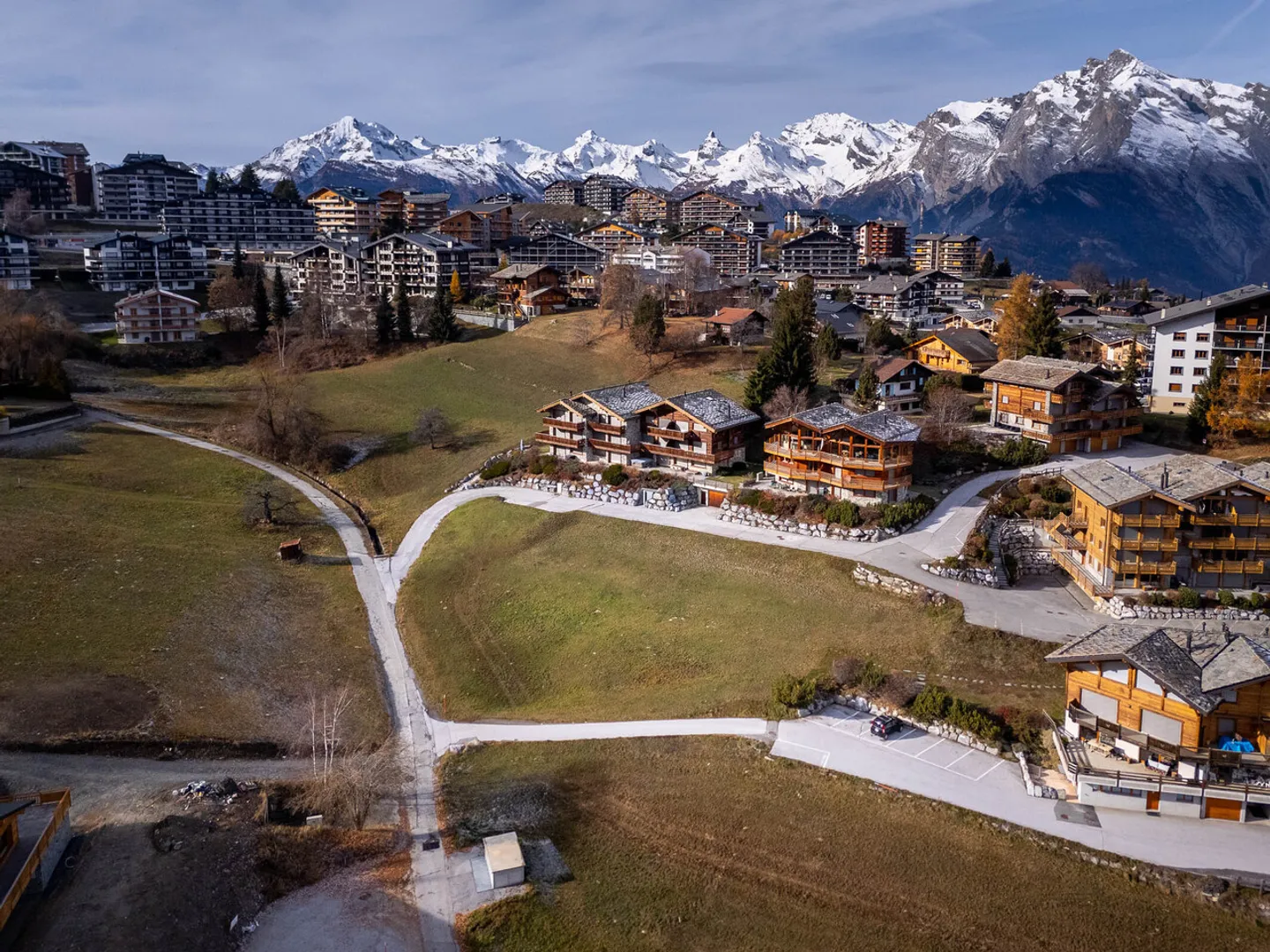 Terrain constructible à Nendaz - Vue panoramique - Photo 1 sur 8