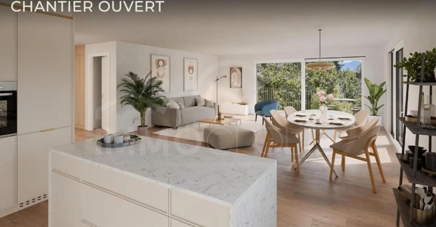 Appartement spacieux 4,5 pièces - Photo 1 sur 6