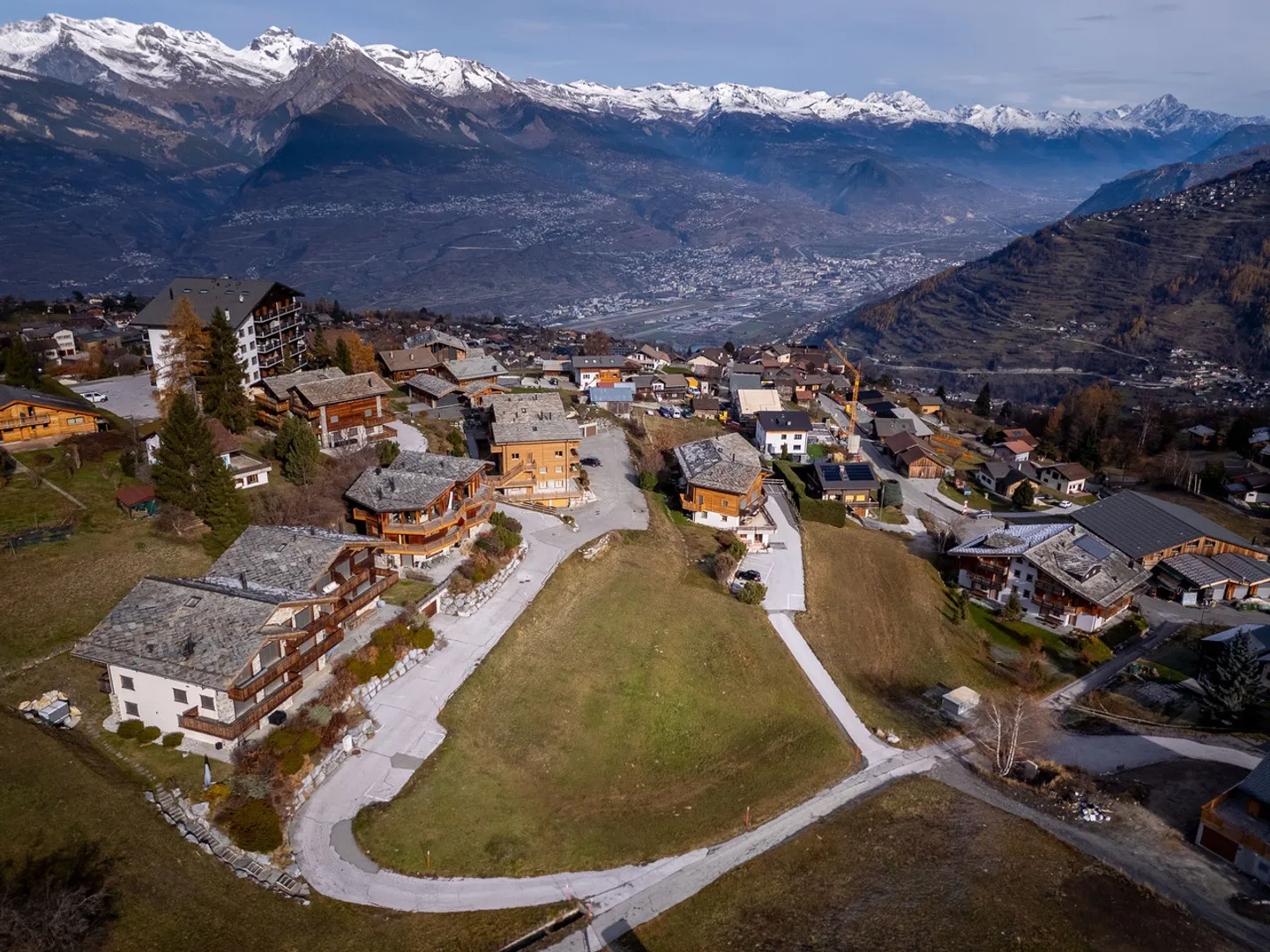 Terrain constructible à Nendaz - Vue panoramique - Photo 3 sur 8