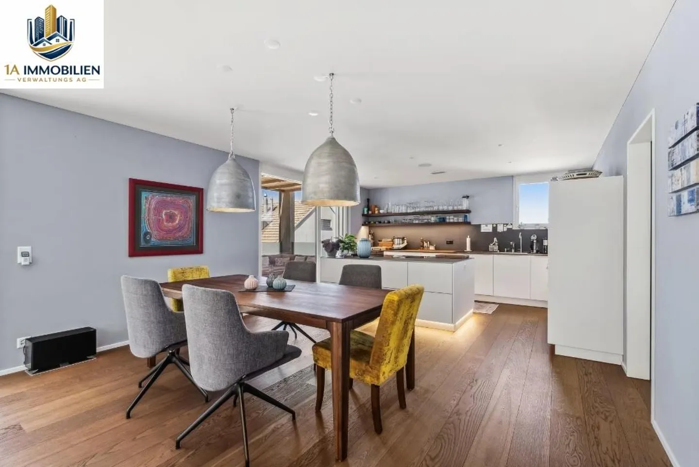 Modernes Apartment mit Balkon - Foto 7 von 9