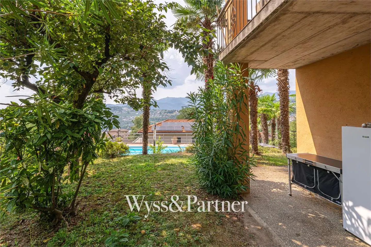 3.5 rooms with private garden, terrace and swimming pool in Pregassona - Photo 12 of 13