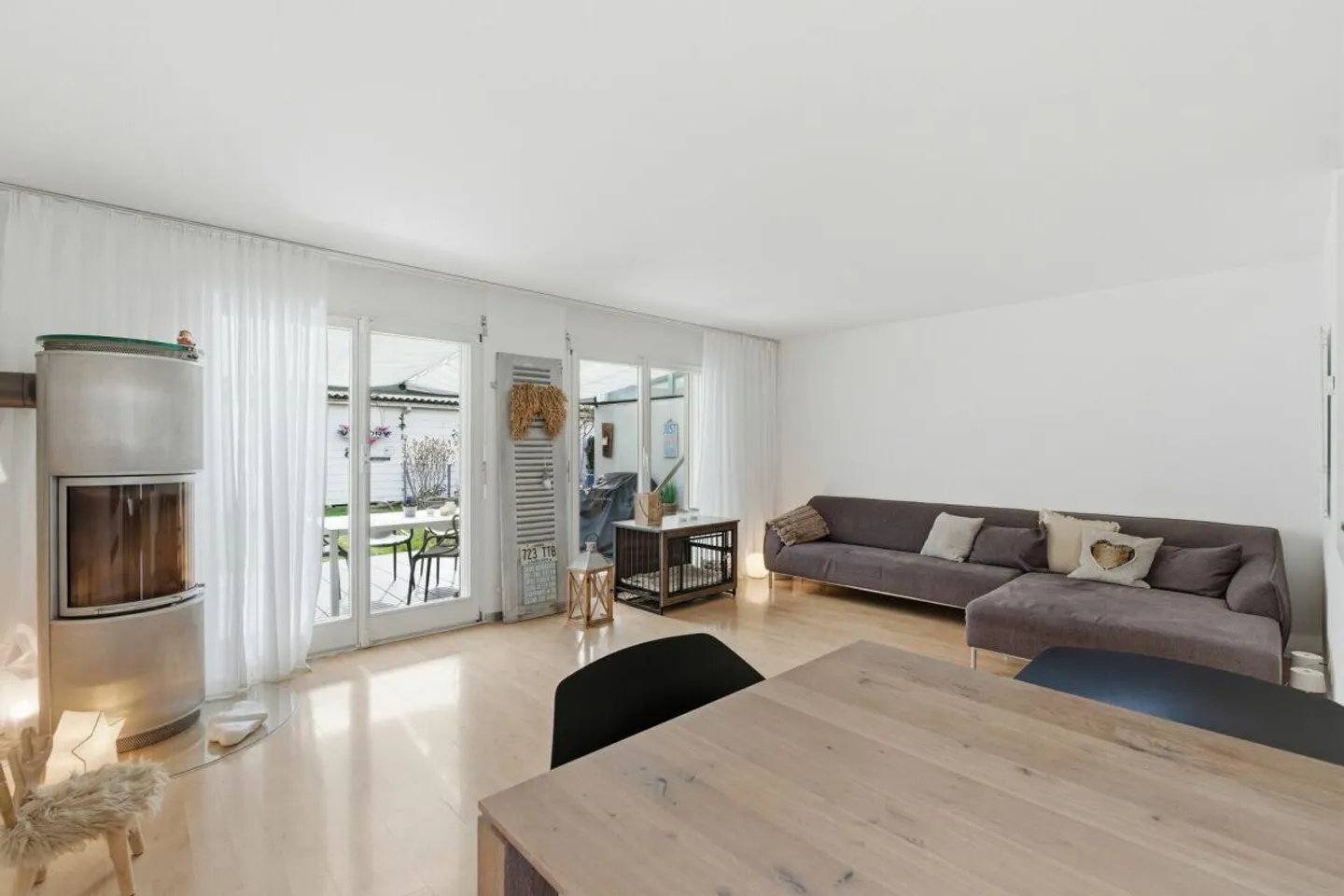 Maison de coin en rangée spacieuse de 4.5 Z' avec salle de loisirs, jardin et 2 EHP - Photo 4 sur 13