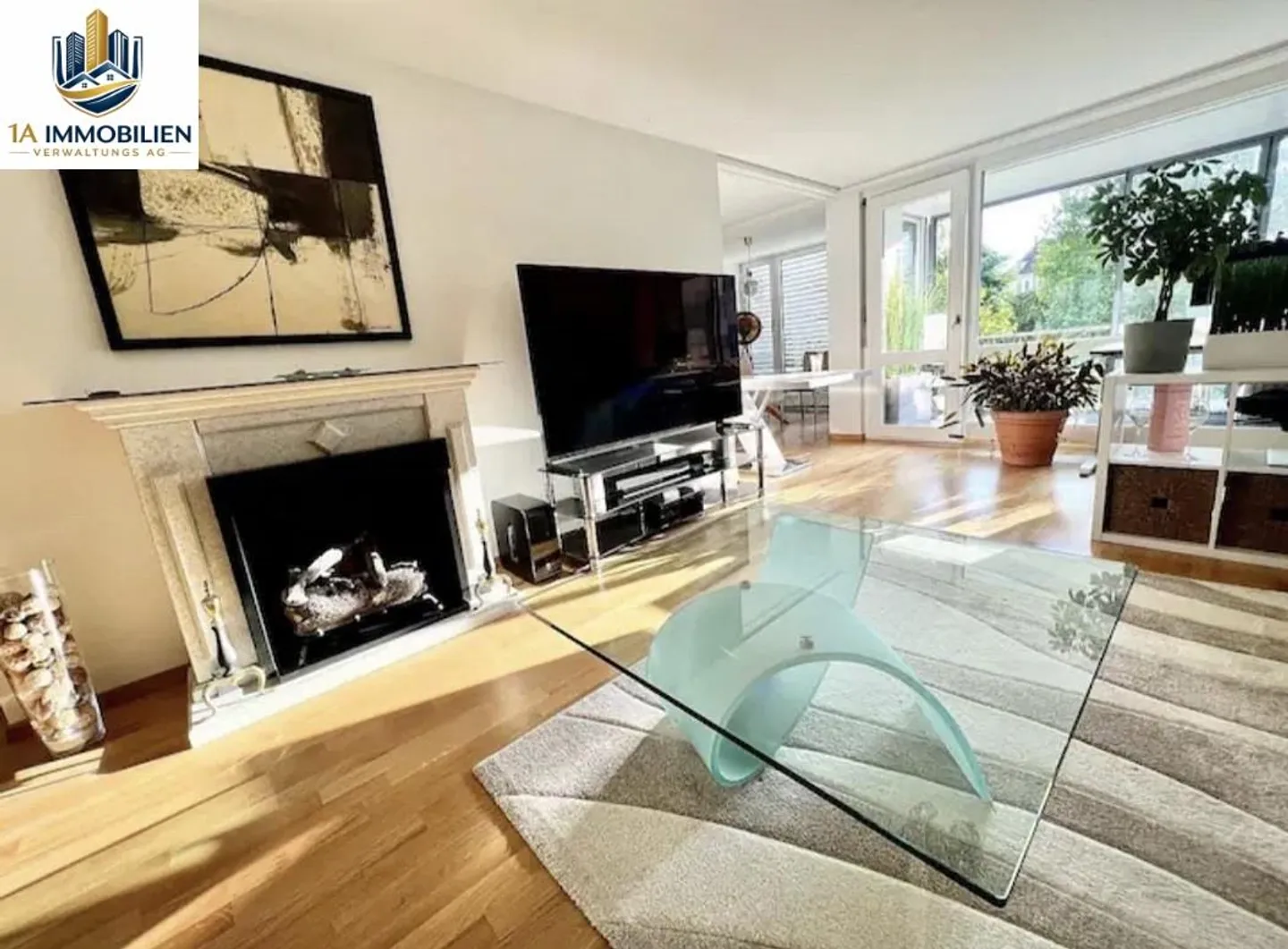 Moderne Wohnung mit Balkon in Zug - Foto 6 von 8