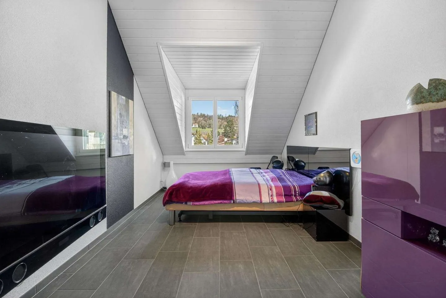 Appartement en duplex moderne de 5,5 pièces avec vue dégagée - Photo 4 sur 11