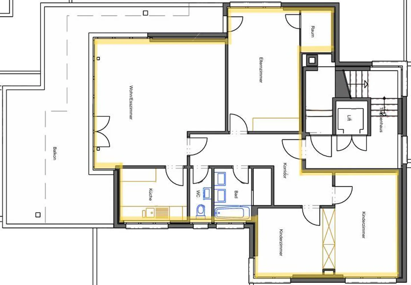 Appartement sous les combles lumineux à Sulgen - Photo 12 sur 12