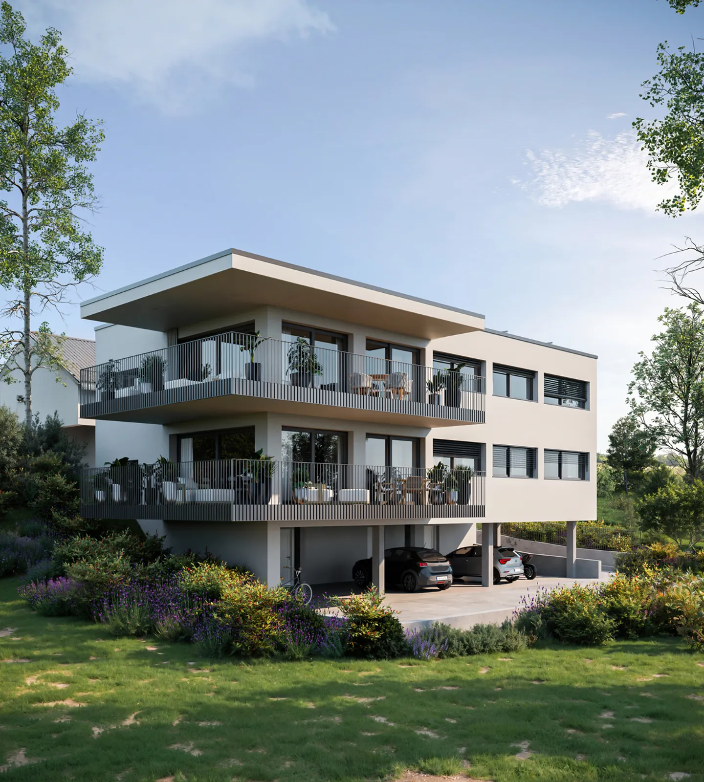 Geräumige Wohnung in Neyruz - Foto 3 von 11
