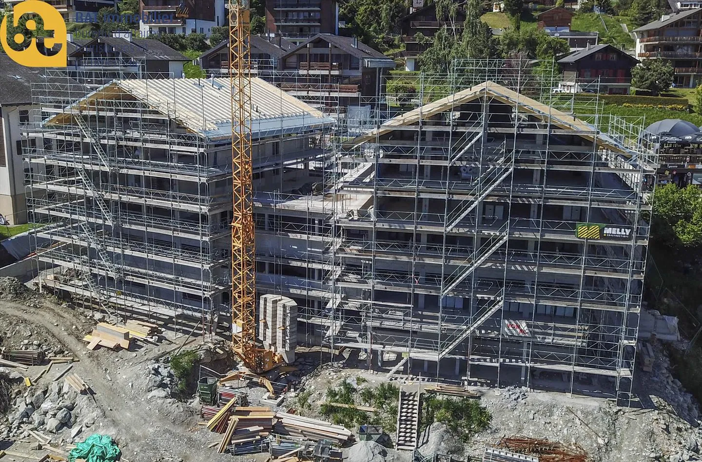 Vercorin - Echères 204 - Duplex 4,5 Zimmer Durchgang - Foto 3 von 10