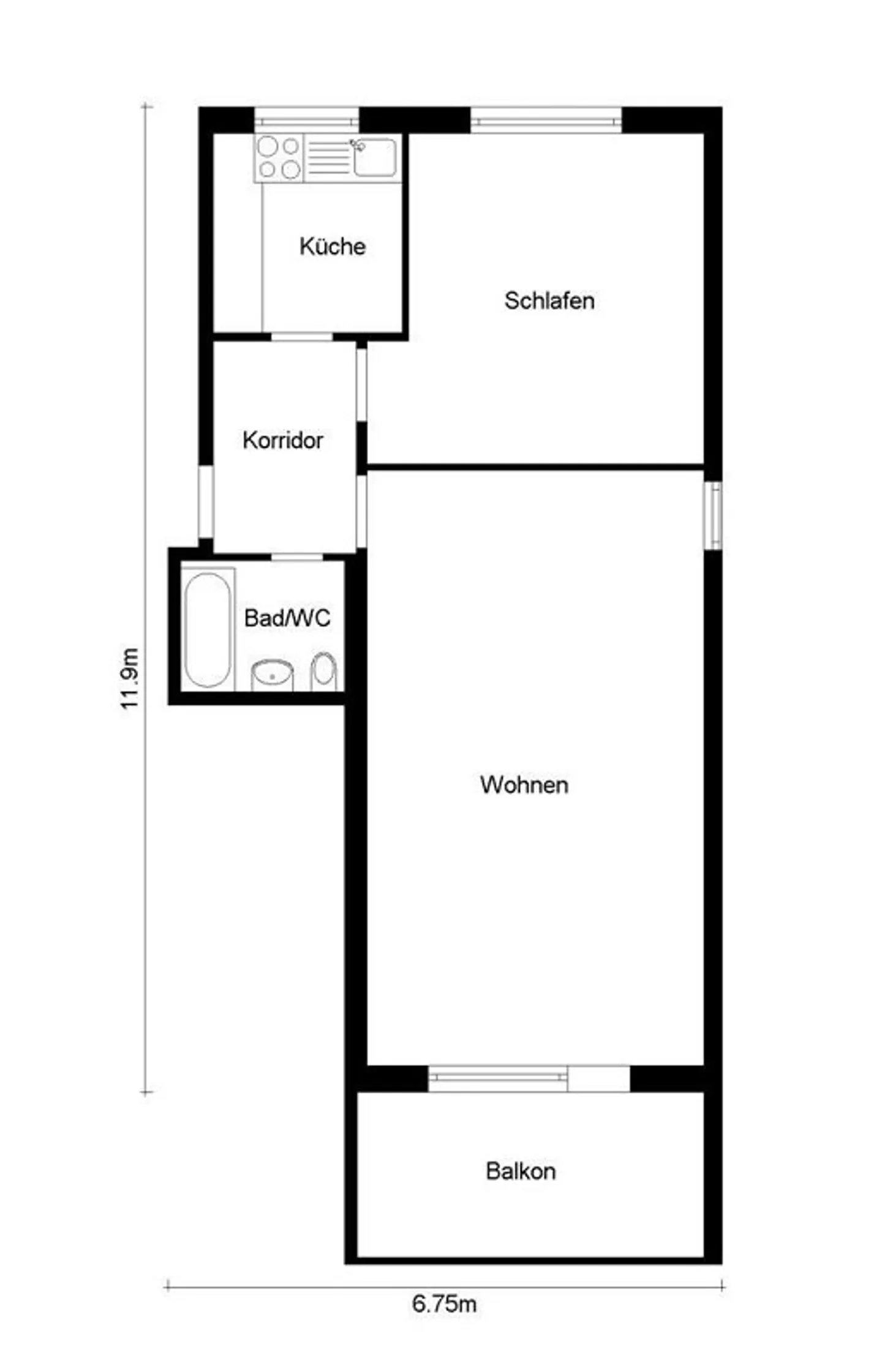 Renovierte Wohnung in Zumikon - Foto 2 von 7