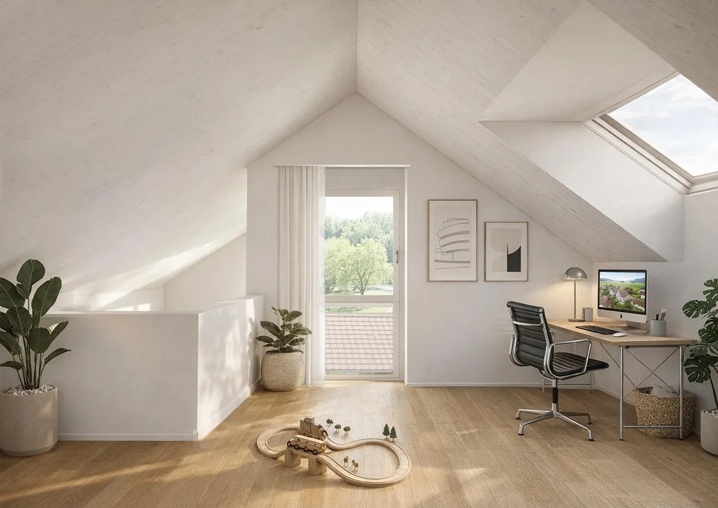 Stilvolle Maisonette mit Aussicht - Foto 4 von 4