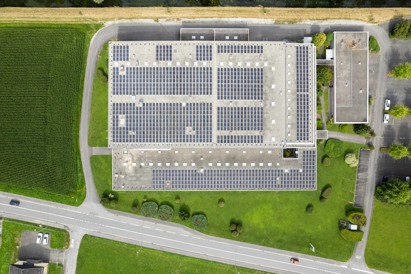 8'400 m² - Logistik/Labor/Fabrik - Eingang Wallis - Foto 12 von 12