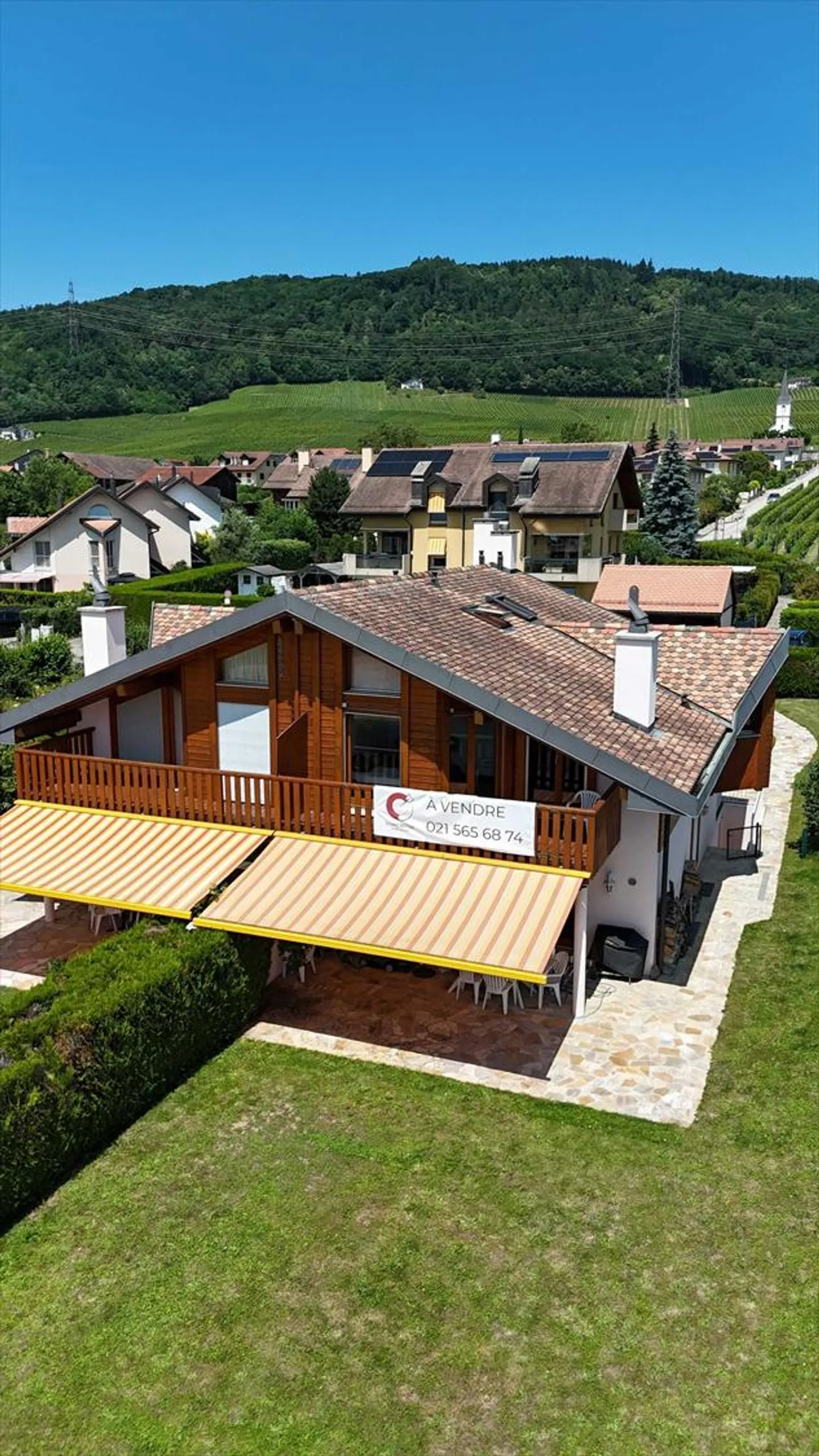 Charmante Villa mit einzigartigem Blick zwischen Genf und Lausanne - Foto 13 von 13