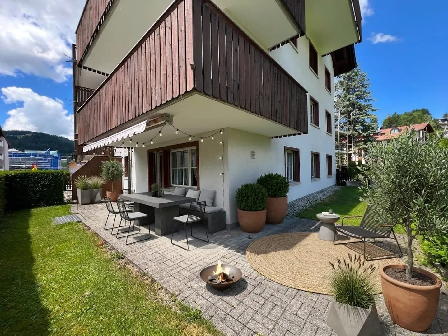 Gartenwohnung mit Bergsicht - Foto 1 von 13