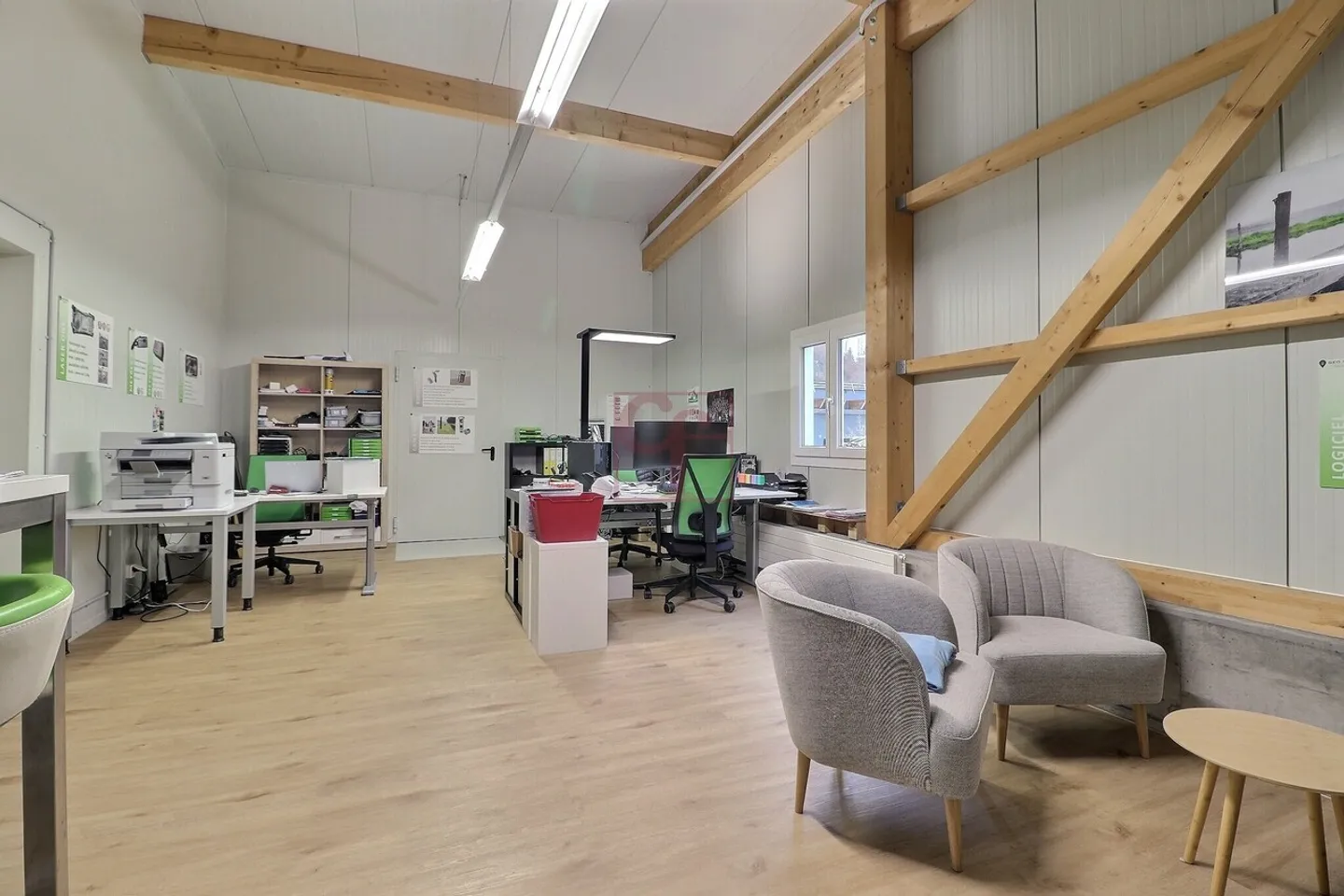 Deposito-officina moderno a Enney - Idealmente situato vicino a Bulle - Foto 4 di 4