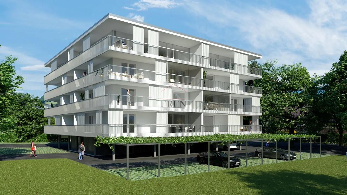 Attico panoramico 4,5 locali completamente vetrati con balcone-terrazza angolare di 72m2 - Foto 3 di 10