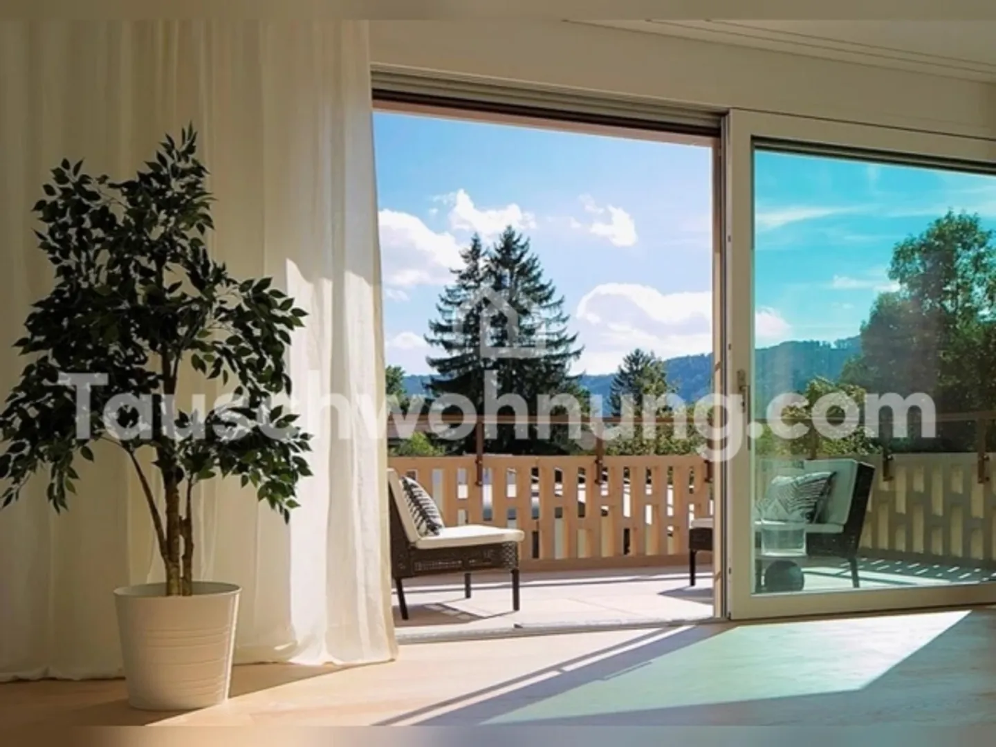 «[EXCHANGE APARTMENT] Top modern 4 1/2 room apartment in Kilchberg bordering Zurich» - Photo 1 of 3