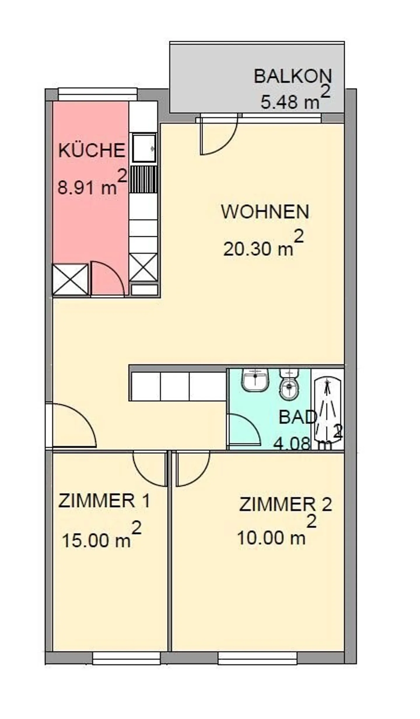 Wohnung mieten - Foto 8 von 9