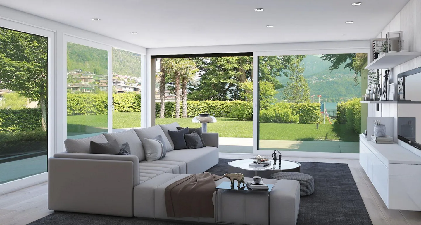 NUOVA CASA DI 6.5 LOCALI SUL LAGO | FULLY FURNISHED 6.5-ROOM HOUSE ... - Foto 4 di 10