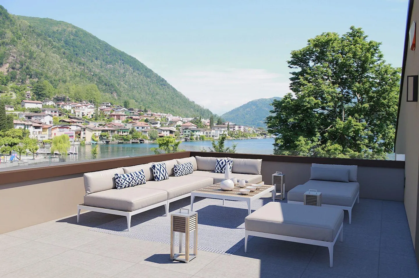 NUOVA CASA DI 6.5 LOCALI SUL LAGO | FULLY FURNISHED 6.5-ROOM HOUSE ... - Foto 3 di 10