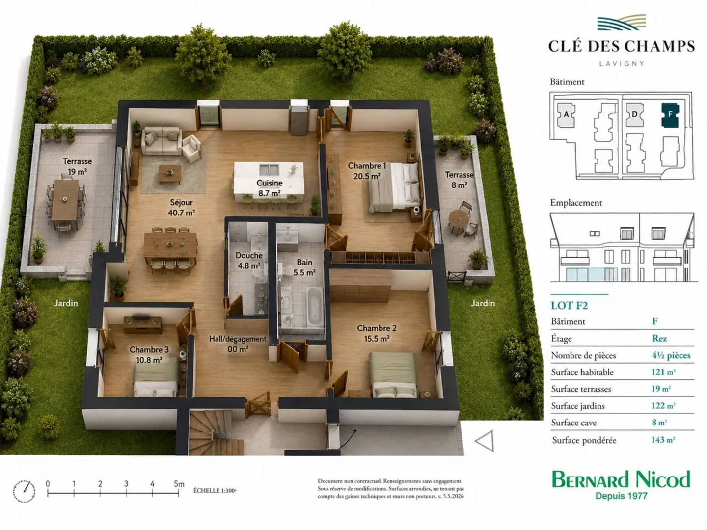 Nouvelle Promotion! Appartements de 3.5 à 5.5 pièces avec terrasses et balcons - Foto 1 di 7