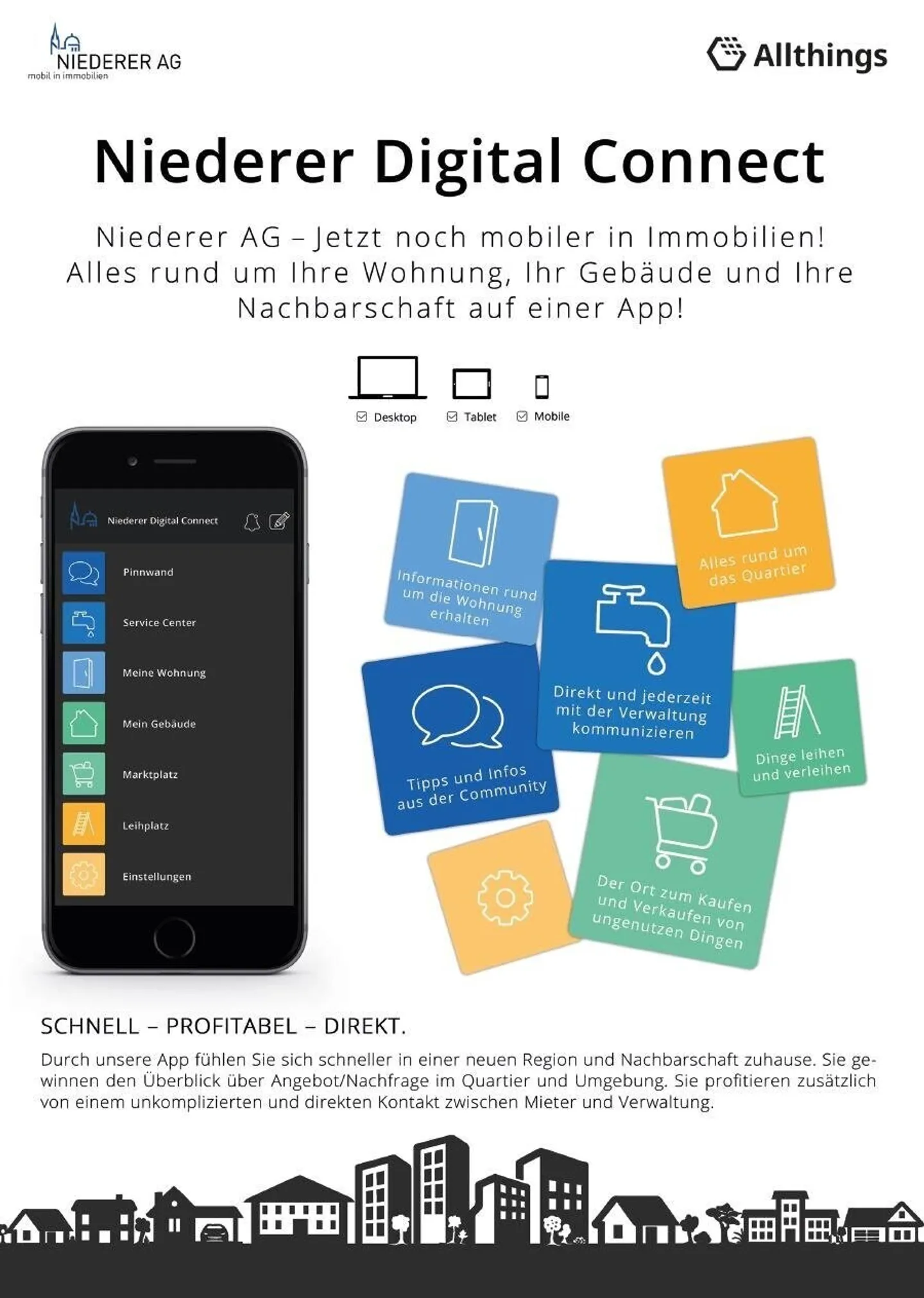 Appartement moderne et central de 1 pièce - Photo 7 sur 7