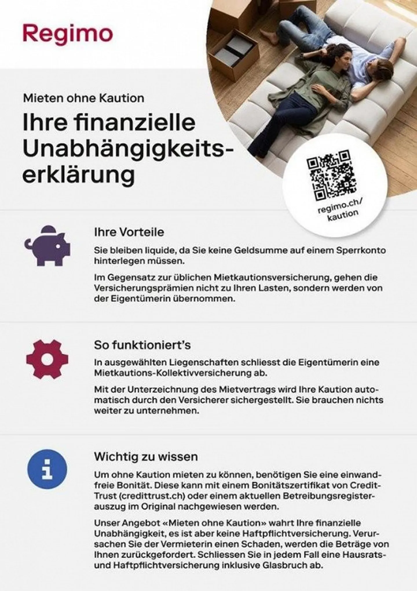 MIETEN OHNE KAUTION - Grosszügige Wohnung mit Blick auf den Zürichsee - Foto 5 von 5
