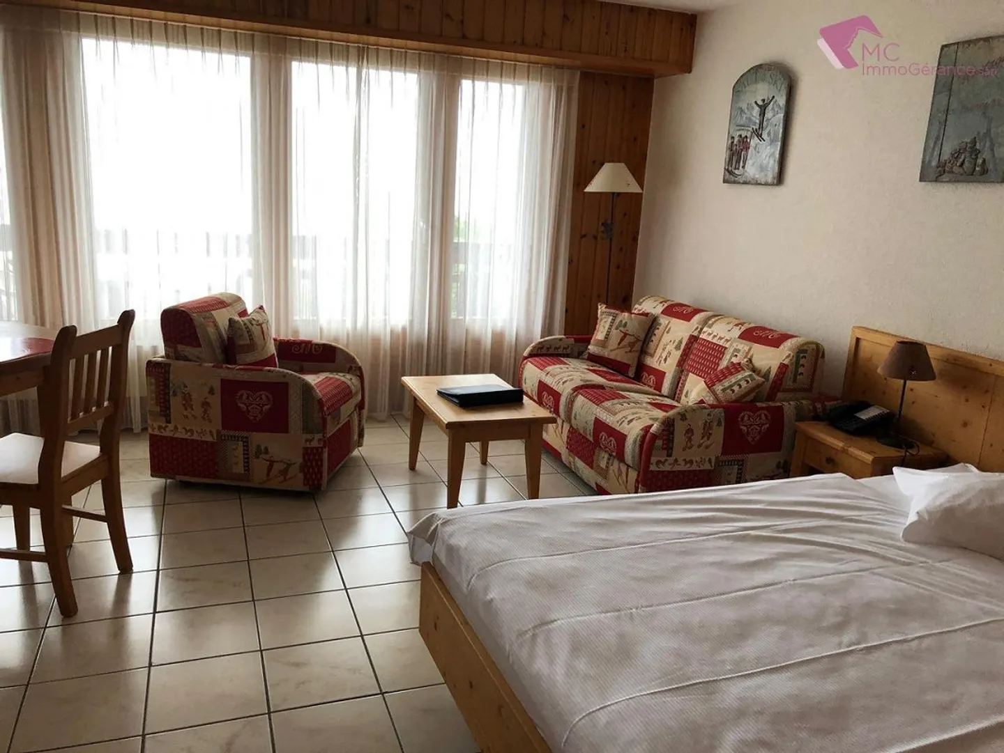 Ovronnaz - Charming south-facing studio located in the Mayen Blanc area - Photo 1 of 10