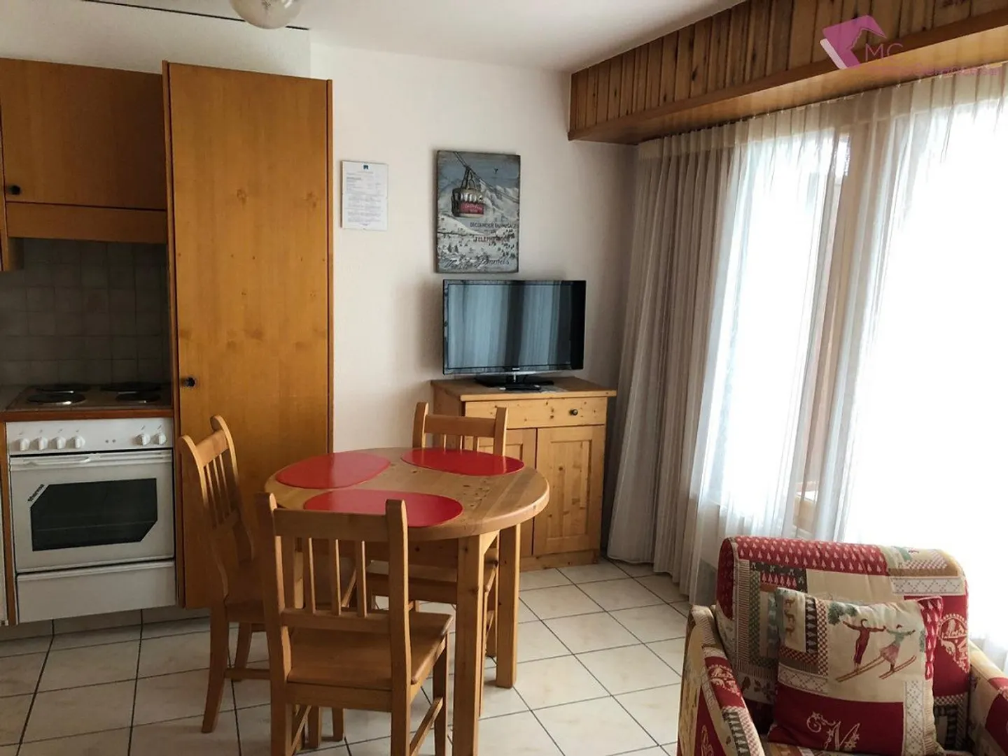 Ovronnaz - Charming south-facing studio located in the Mayen Blanc area - Photo 9 of 10