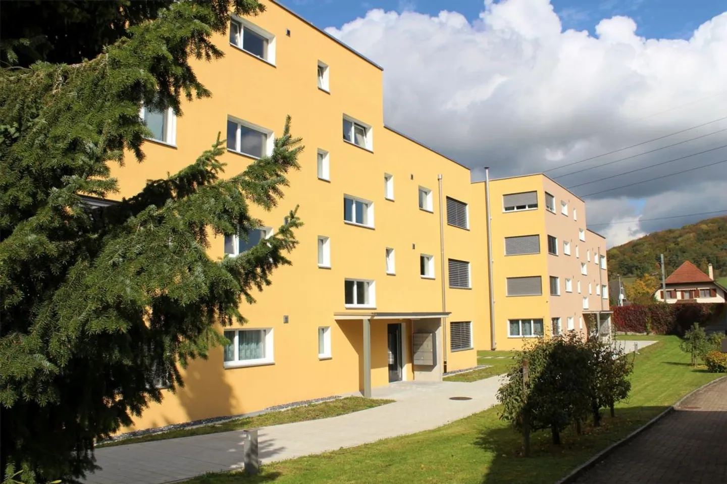 Moderne 3.5 Zimmerwohnung in Eiken - Foto 2 von 12